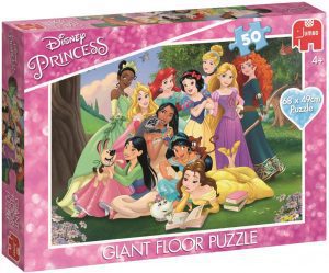 Los mejores puzzles de princesas de Disney - Puzzle de princesas Disney de suelo de 50 piezas de Ravensburger - Disney Princess
