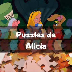 Los mejores puzzles de princesas de Disney - Puzzles de princesas de Disney - Puzzle de Alicia en el Pais de las Maravillas
