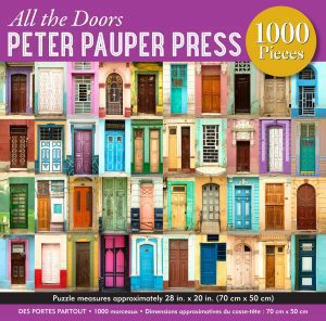 Los mejores puzzles de puertas - Doors - Puzzle de Puertas de Peter Pauper Press de 1000 piezas
