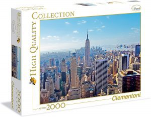 Los mejores puzzles de rascacielos - Puzzles de Skyline - Puzzle de rascacielos de Nueva York Skyline de 2000 piezas de Clementoni