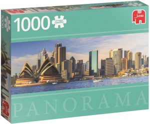 Los mejores puzzles de rascacielos - Puzzles de Skyline - Puzzle de rascacielos de Sydney Skyline de 1000 piezas de Jumbo