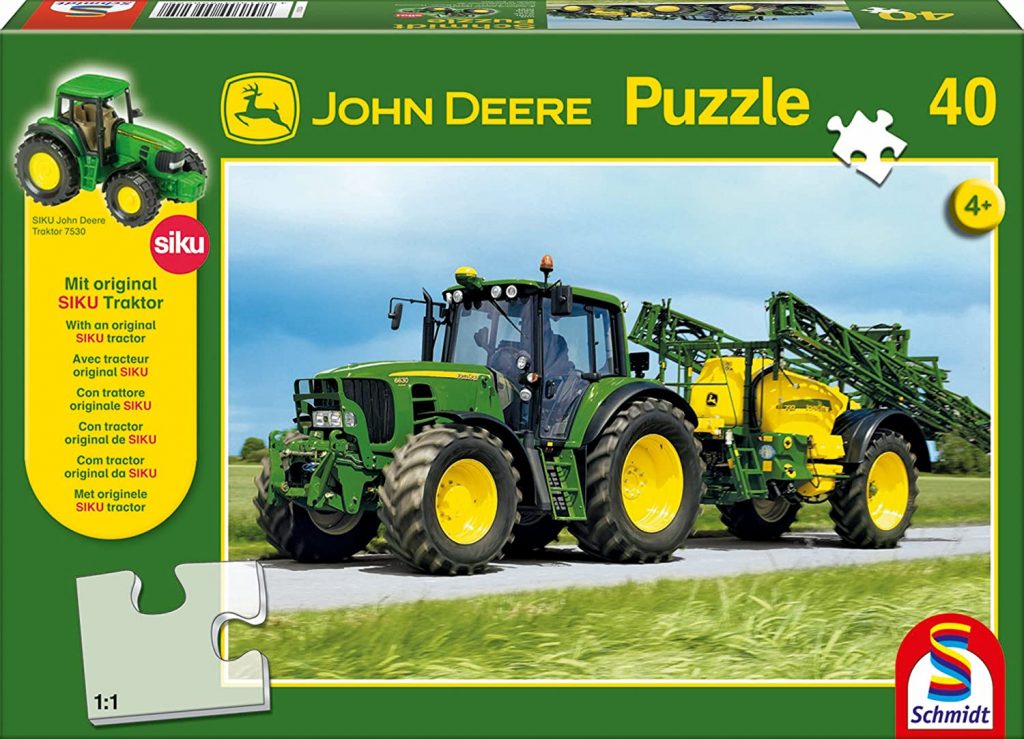 Los mejores puzzles de tractores
