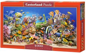 Los mejores puzzles de vida submarina - Puzzles animales bajo el mar - Puzzle de vida submarina - Bajo el Mar de 4000 piezas de Castorland
