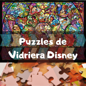 Los mejores puzzles de vidrieras de Disney - Puzzles de vidrieras de Disney - Puzzle de Disney vidrieras