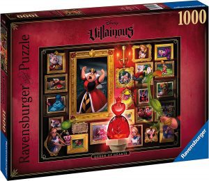 Los mejores puzzles de villanos de Disney - Puzzle de la Reina de Corazones de 1000 piezas de Ravensburger