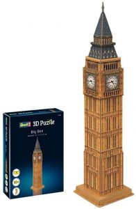 Los mejores puzzles del Big Ben en 3D de Londres - Puzzle del Big Ben en 3D de 51 piezas de Revell