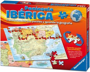 Los mejores puzzles del Mapa de España - Puzzle de Mapa de España de 2x100 piezas de Ravensburger