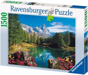 Los mejores puzzles del Monte Cervino - Matterhorn - Puzzle de montaÃ±as del mundo - Puzzle del Monte Cervino de 1500 piezas de Ravensburger