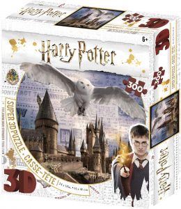 Los mejores puzzles del castillo de Hogwarts - Puzzle de castillo de Hogwarts de 300 piezas de Abystyle
