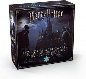 Los mejores puzzles del castillo de Hogwarts - Puzzle de castillo de Hogwarts de los Dementores de 1000 piezas de Aquarius