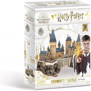 Los mejores puzzles del castillo de Hogwarts - Puzzle de castillo de Hogwarts en 3D de 197 piezas de Wizarding World