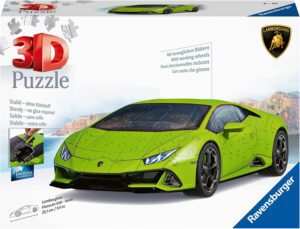 Puzzle Lamborghini 3d Verde