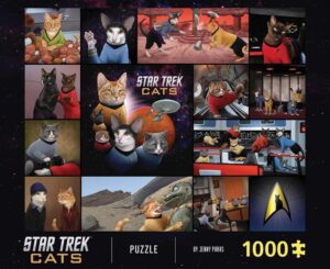 Puzzle Star Trek Cats