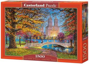 Puzzle de Central Park en otoño de Castorland de 1500 piezas - Los mejores puzzles de central park