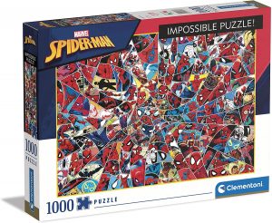 Puzzle De Spiderman Imposible De 1000 Piezas De Clementoni
