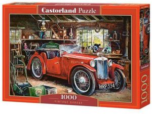 Puzzle de coche vintage de Castorland de 1000 piezas - Los mejores puzzles de coches