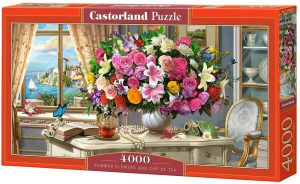 Puzzle de flores de Castorland de 4000 piezas - Los mejores puzzles de flores
