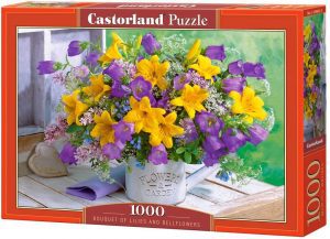 Puzzle de flores de jardín de Castorland de 1000 piezas - Los mejores puzzles de flores