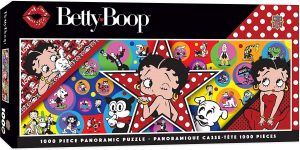 Puzzle de panorama de Betty Boop de 1000 piezas - Los mejores puzzles de Betty Boop