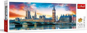 Puzzle de panorama de Londres de 600 piezas de Trefl