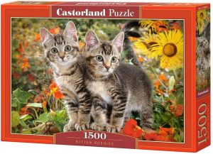 Puzzle de pareja de gatos de Castorland de 1500 piezas - Los mejores puzzles de gatos