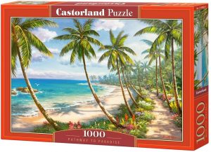 Puzzle de playa paradisiaca de Castorland de 1000 piezas - Los mejores puzzles de playas