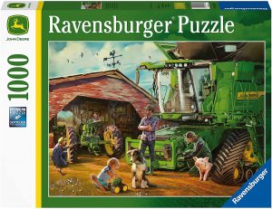 Puzzle De Tractor De 1000 Piezas De Ravensburger. Mejores Puzzles De Tractores