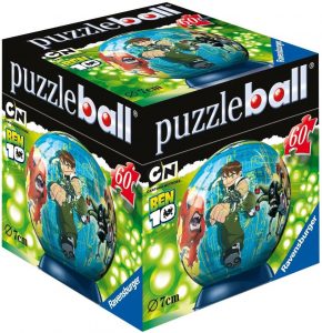 Puzzleball de Ben 10 de 60 piezas de Ravensburger - Los mejores puzzles de Ben 10 de dibujos animados