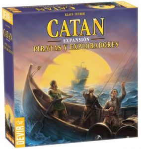 Catan Expansión Piratas y exploradores - Juegos de mesa de Catan - Los mejores juegos de mesa de estrategia de Catan