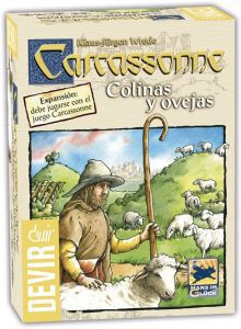 Expansión Carcassonne Colinas y Ovejas - Juegos de mesa de Carcassonne - Los mejores juegos de mesa de estrategia de Carcassonne
