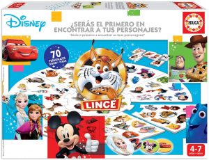 Lince Disney Pixar de 70 imÃ¡genes - Juegos de mesa de Lince de habilidad y velocidad - Los mejores juegos de mesa de agilidad visual de Lince
