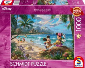 Puzzle Mickey Y Minnie En Hawai