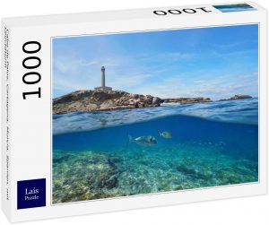 Puzzle de Cabo de Palos en Cartagena Murcia de 1000 piezas de Lais - Los mejores puzzles de Murcia