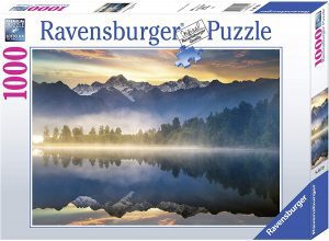 Puzzle de Lake Matheson de Nueva Zelanda de 1000 piezas de Ravensburger - Los mejores puzzles de Nueva Zelanda