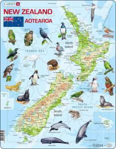 Puzzle de Nueva Zelanda de animales - Los mejores puzzles de New Zealand