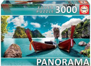 Puzzle de Playa de Phuket Tailandia de 3000 piezas de Educa - Los mejores puzzles de playas - Puzzle de playa