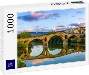 Puzzle de Puente la Reina de Navarra de 1000 piezas de Lais - Los mejores puzzles de Pamplona en Navarra
