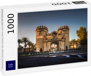 Puzzle de Puerta de Palmas en Badajoz Extremadura de 1000 piezas de Lais - Los mejores puzzles de Badajoz, Extremadura