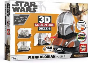 Puzzle de The Mandalorian y Baby Yoda de LEGO Brickheadz - Los mejores puzzles de The Mandalorian de Star Wars