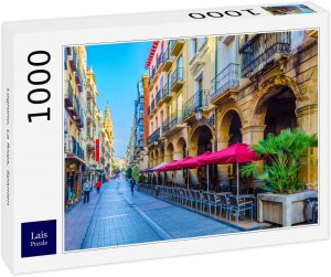 Puzzle de calles de Logroño en la Rioja de 1000 piezas de Lais - Los mejores puzzles de Logroño de la Rioja