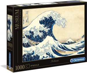 Puzzle de la Gran Ola de Kanagawa de Hokusai Katsushika de 1000 piezas de Clementoni - Los mejores puzzles de The Great Wave - La Gran Ola