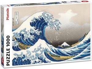 Puzzle de la Gran Ola de Kanagawa de Hokusai Katsushika de 1000 piezas de Piatnik - Los mejores puzzles de The Great Wave - La Gran Ola