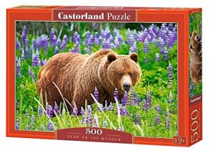 Puzzle de oso pardo de 500 piezas de Castorland - Los mejores puzzles de osos