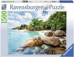 Puzzle de playa maravillosa de 1500 piezas de Ravensburger - Los mejores puzzles de playas - Puzzle de playa