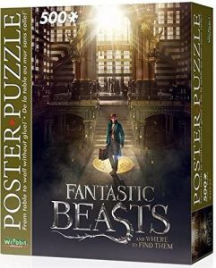 Puzzle de póster de Animales fantásticos de 500 piezas de Wrebbit 3D 2 - Los mejores puzzles de Fantastic Beasts de Harry Potter
