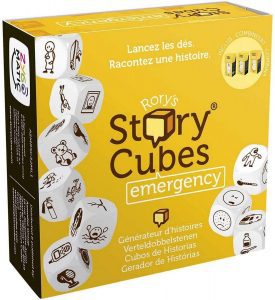 Story Cubes Emergencia - Juegos de mesa de Story Cubes - Los mejores juegos de mesa de creatividad y aventuras de Story Cubes