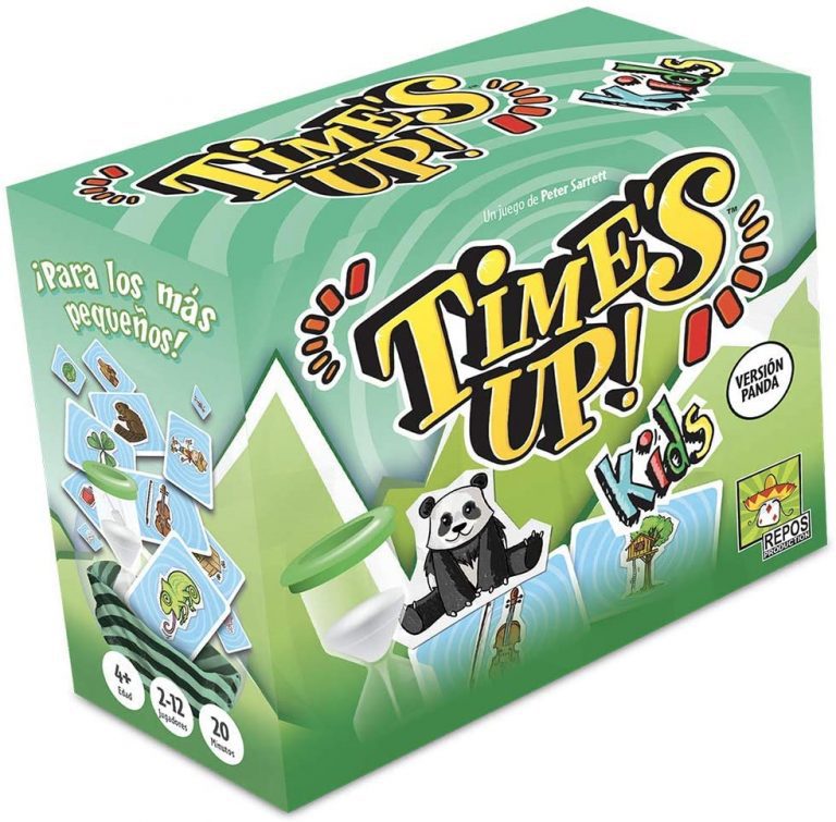 Time's Up Kids 2 Kartenspiel – Kooperatives Ratespiel Mit Tieren Für Kinder & Familie (Spanische Version)