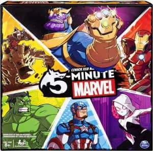 Juego De Mesa De 5 Minutes Marvel
