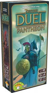 Juego de mesa de 7 Wonders Duel Expansión Pantheon - Juegos de mesa de 2 jugadores - Los mejores juegos de mesa de 1 vs 1