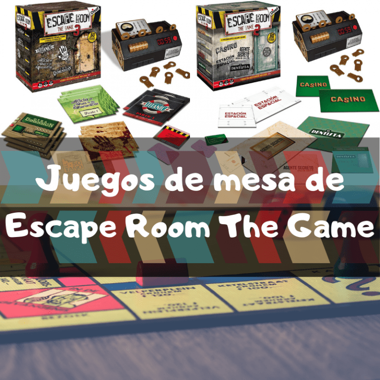 Lee más sobre el artículo Los mejores juegos de mesa de Escape Room the Game